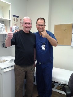 All Thumbs Up from Myself and Urology Scientist, Dr. Anthony Bella
