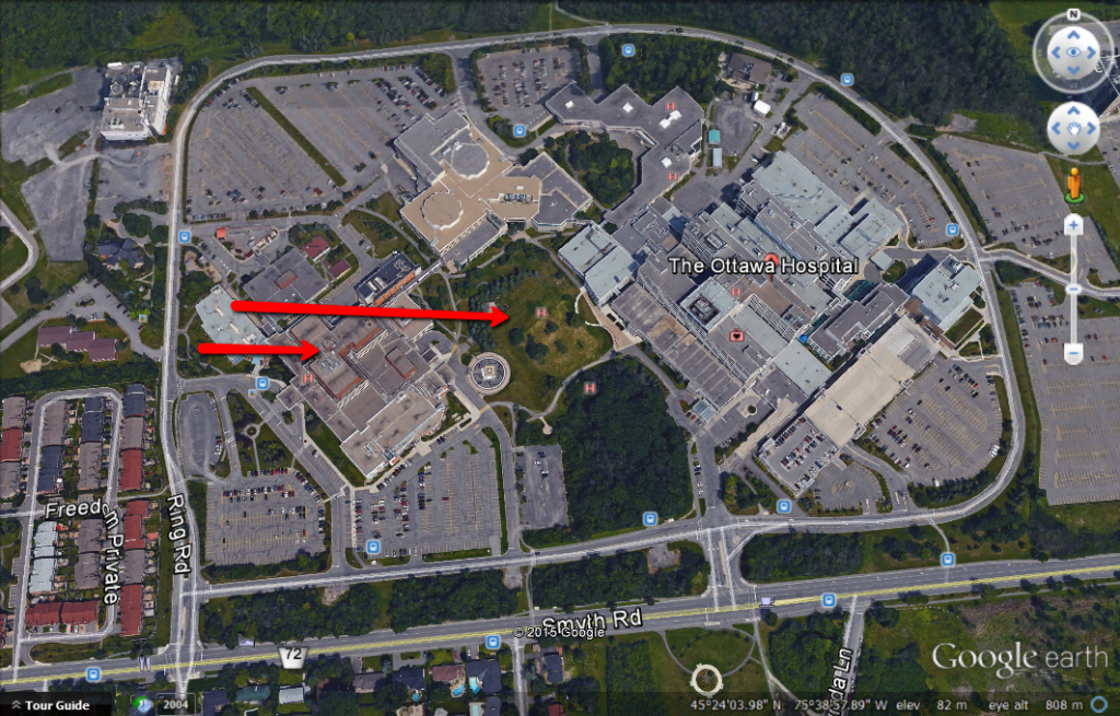 The Ottawa Hospital General Campus Ring Road